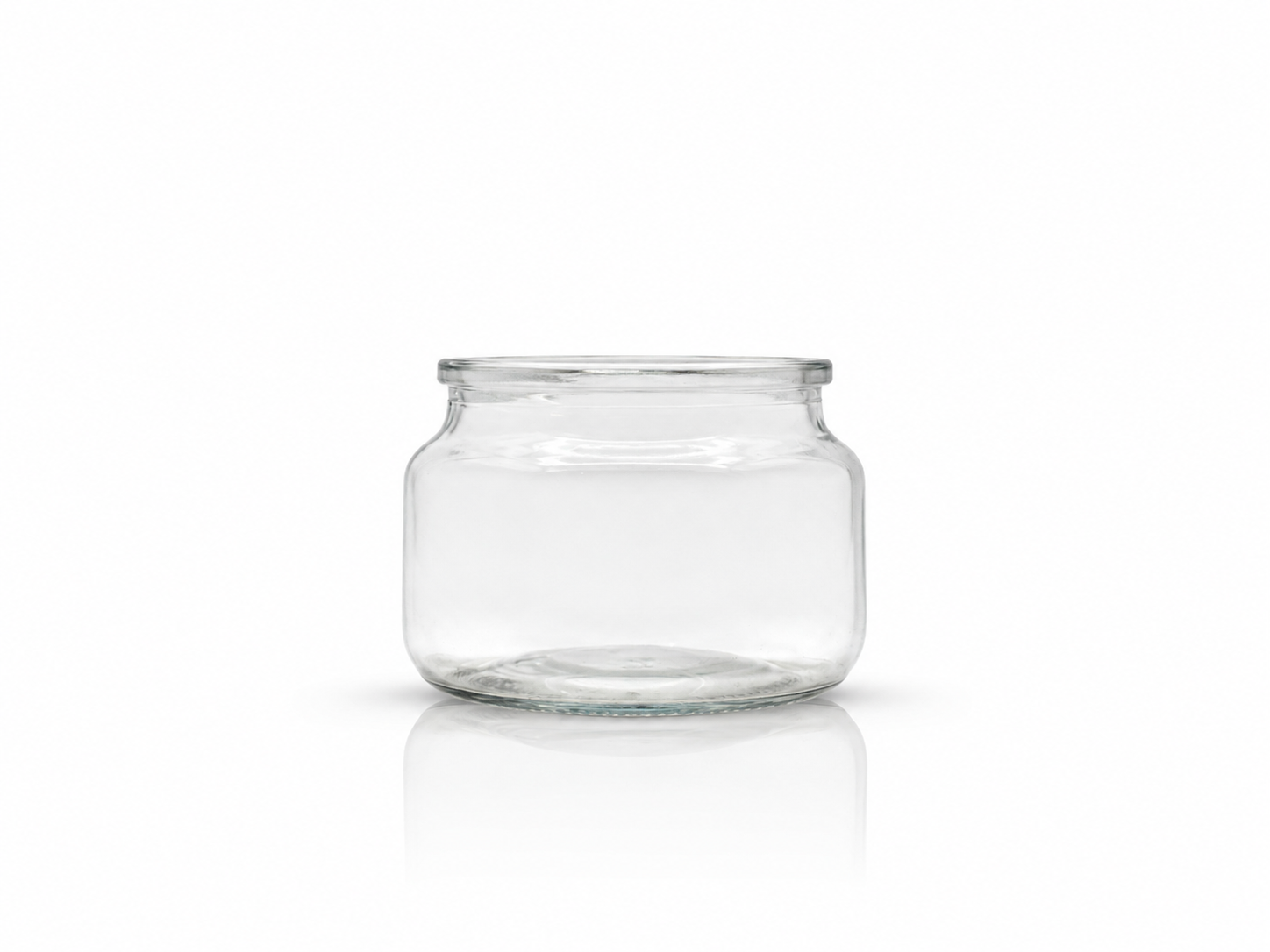 Wide Squat Canister Jar